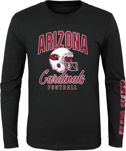 NFL Boys Youth 8-20 Game Day Team Color 3 Pack T-Shirt and Long Sleeve Combo Shirt Set in Saudi Arabia