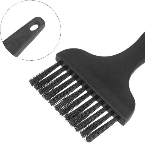 uxcell Anti Static ESD Brush Plastic Handle Nylon Lab Cleaning Brushes for Electronics Keyboard PCB BGA Repair Soldering, 25x55mm Bristles in Saudi Arabia
