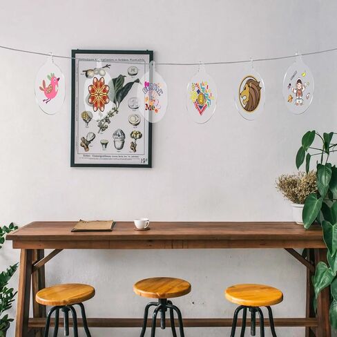 50 Pcs Round Clear Ornaments 4 inch Blank Acrylic 2024 Christmas Ornaments Clear Disc Ornament with Holes for Christmas Trees Yard Decor Labels in Kuwait