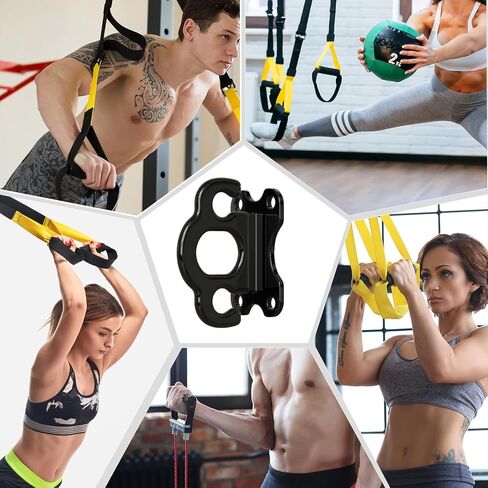 3PCS Resistance Band Wall Anchors Wall Mount Workout Anchors Workout Bands Anchors for Wall,Workout Wall Mount Anchor for Resistance Bands,Body Weight Straps,Strength Training,Yoga,Home Gym,Stretching in Saudi Arabia