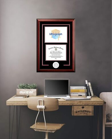 Campus Images IA997SG Iowa Hawkeyes Kinnick Stadium Spirit Graduate Frame, 8.5" x 11" in Saudi Arabia