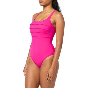 Profile by Gottex Women's Standard Phoebe Round Neck One Piece