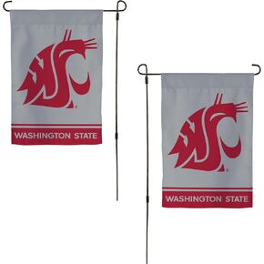 Desert Cactus Washington State University Garden Flag WSU Cougars Cougs Banner 100% Polyester (Design B)