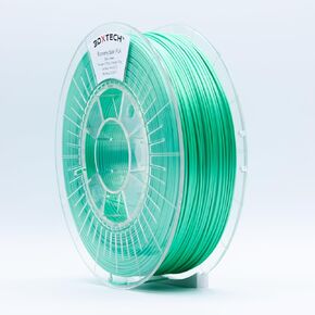 3DXTECH - 1.75 مم أخضر اقتصادي Satin PLA 3D Filament 750g Reel، خيوط طباعة ثلاثية الأبعاد - صنع في الولايات المتحدة الأمريكية
