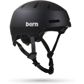 Bern Macon 2.0 Jr. MIPS Youth Bike Helmet, Dial-adjusted fit, All-season