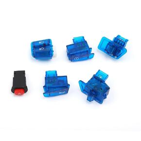 Minho 9Pcs Chinese Scooter Hand Control Switch Button Kit for GY6 50cc 150cc Moped TaoTao Jonway Roketa Start Horn Dimmer Turn Signal Head Light Switch