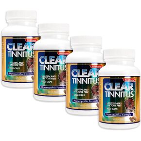 CLEAR TINNITUS, 60 CAP (4 Pack)