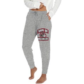 Zubaz Women's Marled Gray Soft Jogger