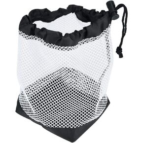 Demeras Balls Bag Nylon Mesh Drawstring Pouch 36 Balls Holder Storage Net Bag Accessory