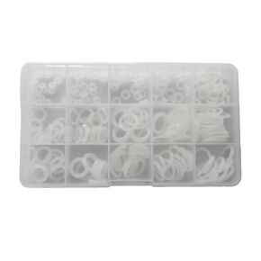 225 Silicone Sealing O-Rings, Rubber Silicone Sealing Ring Combinations, 15 Size Combinations