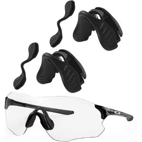 وسادات أنف بديلة بحجم عادي لقطعة الأنف لنظارة Oakley EVZero EV Zero OO9308 OO9327 OO9454 OO9383 OO9410 OO9453 إطار نظارات شمسية، أسود