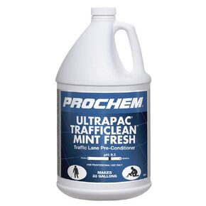 Prochem Ultrapac Trafficlean Mint Fresh Professional Traffic Lane Cleaner, 1 Gal., 4 Pk
