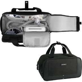 Travel Carrying Bag Compatible with ResMed AirMini/Z2 Auto CPAP Machine and Accessories,Portable Storage Organizer Case Fits for CPAP Equipment and Supplies(Bag Only)