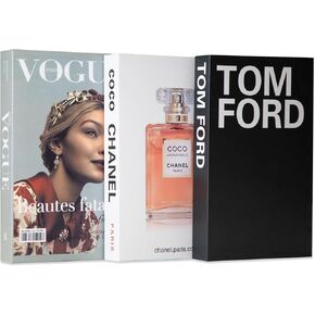 HardCover Chic Faux Book Set for Stylish Home Decor Decorative Books for Home Decor Fake Books for Decoration