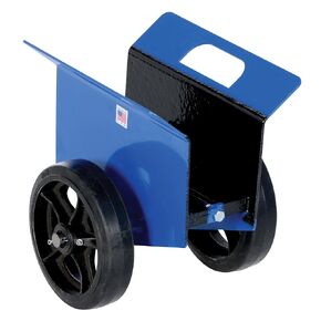 Vestil PLDL-HD-4 Steel Plate and Slab Dolly with Foam Wheels, 500 lbs Load Capacity, 14-1/4" Height, 12" Length x 13-5/8" Width