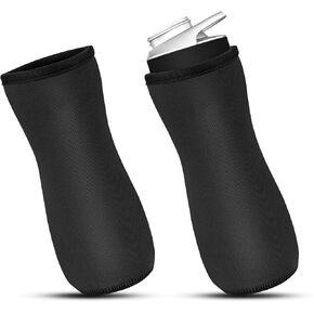 2Pcs 32oz Sleeve for Water Bottle - for 32 oz Stainless Steel Bottles, Neoprene Insulated & Sweat Absorbing Cover for Water Bottles(Black,fits 32 oz stainless steel bottles)
