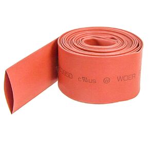 Heat Shrink Tubing, 2:1 Sleeving Wrap Cable Wire Electric Insulation Heat Shrinkable Tube Red 16Ft Length (Dia 20mm / 0.8")