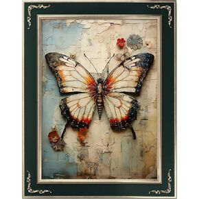 Leczany Cross Stitch Stamped Kit for Beginner - Urban Street Scenery | DIY Embroidery Starter Patterns Craft Kit Needlepoint for Adults or Kids | 11CT, 3 Strands | 16.5x14 inches