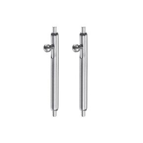 HARFINGTON 2pcs Quick Release Spring Bar 1.5mm Diameter 24mm Width Stainless Steel Watch Pins for Watch Band Straps
