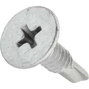 47298 10-24-Inch x 3/4-Inch Wafer Head Phillips Self Drilling Screw, 1-Pound