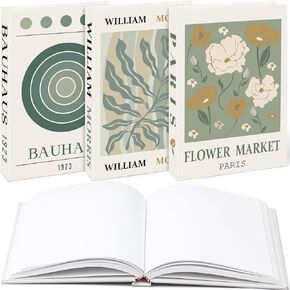3 Pcs Sage Green Decorative Books for Home Decor Faux Books for Decoration Large Book Decor Aesthetic Decoration for College Dorm Decor Room Decor Aesthetic