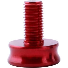 Red Bike Bottom Bracket Crank Bicycle 8mm for Key Arm Screw Fixing Bolts Crank Aluminum Alloy Cycling Parts Crankset Bolts Bike Screw Square Taper Bottom Bracket Bolts Cranksets Drivetrain Components