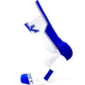 NCAA Kentucky Wildcats Unisex Kentucky White Sport Sockkentucky White Sport Sock, Blue, One Size