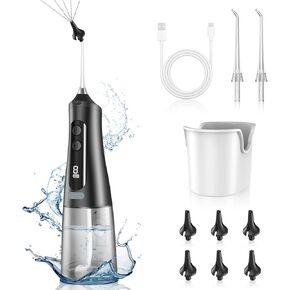 Ear Wax Removal, Electric Ear Cleaner, Ear Cleaning Kit with 4 Pressure Levels, Effective Ear Irrigation Kit with IPX7 Waterproof