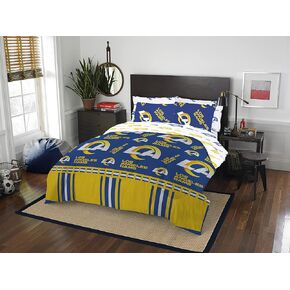 Northwest NFL Los Angeles Rams Bed in a Bag Set, Full, Rotary