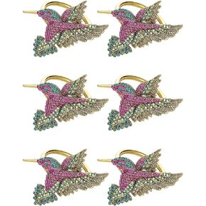 Hummingbird Napkin Ring, Bird Napkin Ring Decorate Your Table to Create an Impressive Banquet for You. (14)