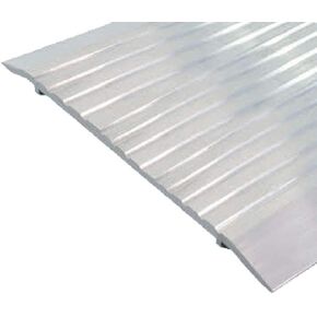 7'' Wide x 1/4'' High - Fire Rated/ADA Approved/Mill Aluminum Door Threshold/Saddle (3745MA), FH (Flathead) Screw #10 x 1/2'' Included (72")