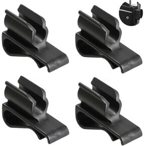 4 Pack Golf Putter Holder for Outside Golf Bag, Golf Putter Clip Convenient Putter Holder Golf Bag Accessories Golf Bag Stand Attachment for Golf Bags Easy to Attach Putter Clamp Organizer