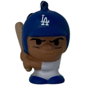 Party Animal MLB Squeezymates Los Angeles Dodgers Squeezy Figurine, Team Colors, 2 1/2 " Tall
