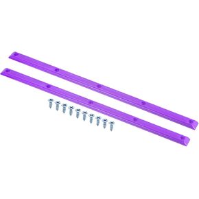 PATIKIL Skateboard Rails, Skateboard Ribs Protector Anti-collision Guard Protection Longboard Mounting Hardware, Plastic
