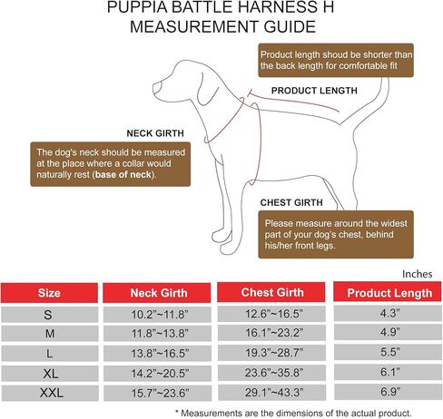 Puppia Neon Dog Harness H قوي قابل للتعديل للرقبة والصدر عاكس للضوء الأمامي والخلفي على شكل حرف D للكلاب الصغيرة والمتوسطة، وردي، X-Large in Saudi Arabia