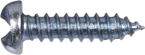 1554 8 x 1/2 in. One Way Pan/Oval Type 'A' Sheet Metal Screw - Zinc 30-Pack in Saudi Arabia