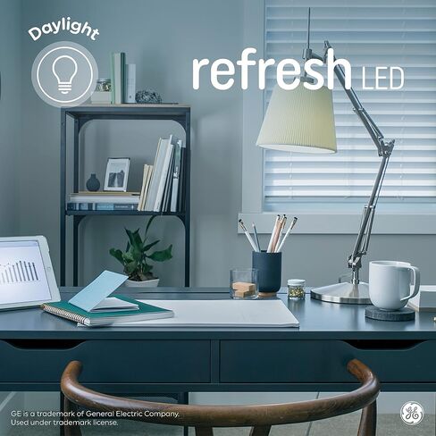 مصابيح GE Refresh LED، 65 وات، ضوء النهار، BR40 الأضواء الكاشفة الداخلية (عبوتان) in Saudi Arabia