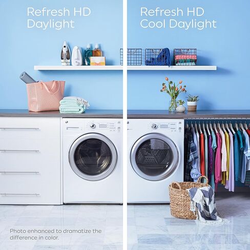 مصابيح GE Refresh LED، 65 وات، ضوء النهار، BR40 الأضواء الكاشفة الداخلية (عبوتان) in Saudi Arabia