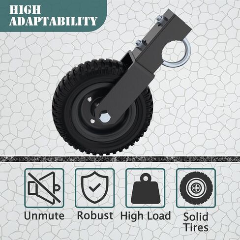 Gate Wheel, 8IN Under Mount Gate Caster, Prevent The gate from Sagging and dragging, Load Capacity 450Lbs with Wrenches in Kuwait