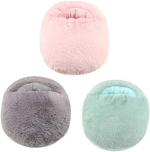 Electric Heating Pad USB Foot Warmer Cushion Adjustable Temperature for Winter Office Heating Slippers Shoes(Gray) in Saudi Arabia