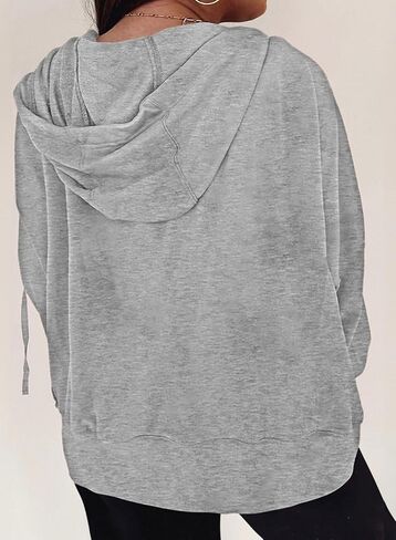Eytino Women Plus Size Sweatshirts Long Sleeve Zip Up Oversized Casual Hoodies Jackets 2024 Fashion Fall Outfits(1X-5X) in Saudi Arabia