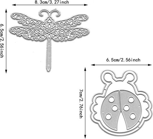 Alinacutle Flowers Leaves Metal Die Cut Dies for Handmade Card Making Scrapbooking Album Paper Craft Template… in Kuwait