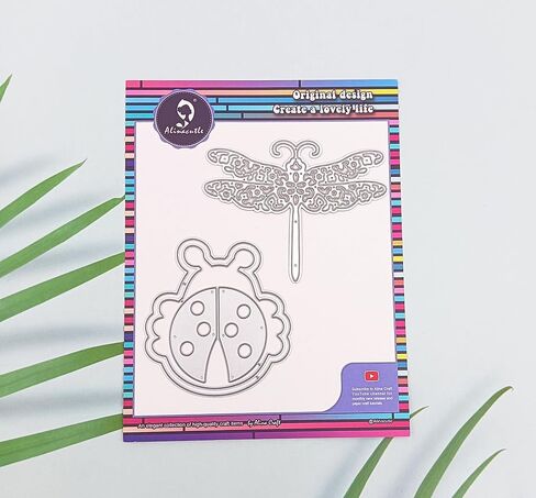 Alinacutle Flowers Leaves Metal Die Cut Dies for Handmade Card Making Scrapbooking Album Paper Craft Template… in Kuwait