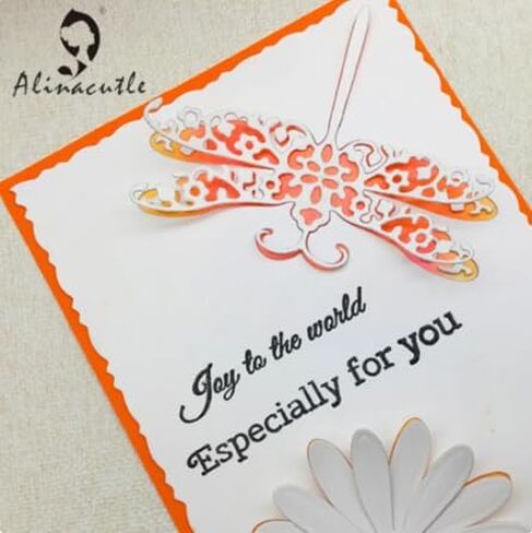 Alinacutle Flowers Leaves Metal Die Cut Dies for Handmade Card Making Scrapbooking Album Paper Craft Template… in Kuwait