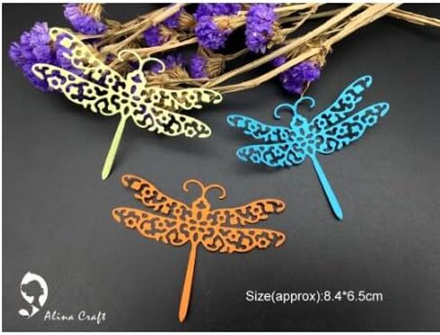 Alinacutle Flowers Leaves Metal Die Cut Dies for Handmade Card Making Scrapbooking Album Paper Craft Template… in Kuwait