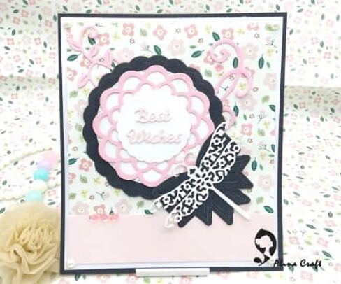 Alinacutle Flowers Leaves Metal Die Cut Dies for Handmade Card Making Scrapbooking Album Paper Craft Template… in Kuwait