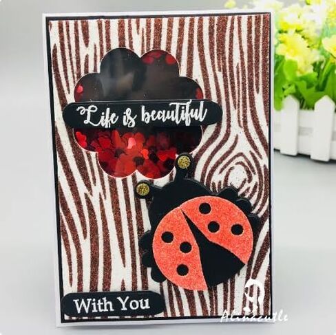 Alinacutle Flowers Leaves Metal Die Cut Dies for Handmade Card Making Scrapbooking Album Paper Craft Template… in Kuwait