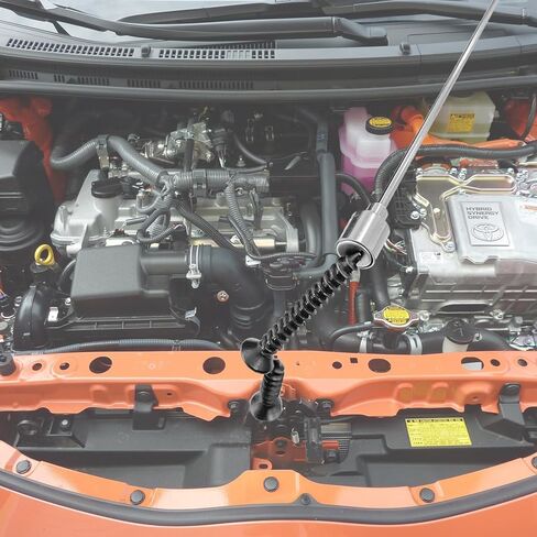 مجموعة أدوات مغناطيسية ومرايا فحص تلسكوبية من Sutekus تتضمن 5 قطع مرايا فحص تلسكوبية برأس دوارة، أداة التقاط مغناطيسية تلسكوبية ومصباح LED مغناطيسي دوار، 8 عبوات in Kuwait