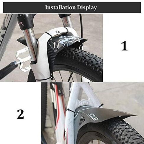 Mountain Bike Fender Mud Guard, Fits 26, 275, 29, Bike Fender, MTB Mud Guard, Bike Splash Guard, Kid Bike Fender, Dirt Jump Bike Guard in Saudi Arabia