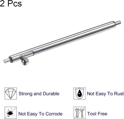 HARFINGTON 2pcs Quick Release Spring Bar 1.5mm Diameter 24mm Width Stainless Steel Watch Pins for Watch Band Straps in Saudi Arabia